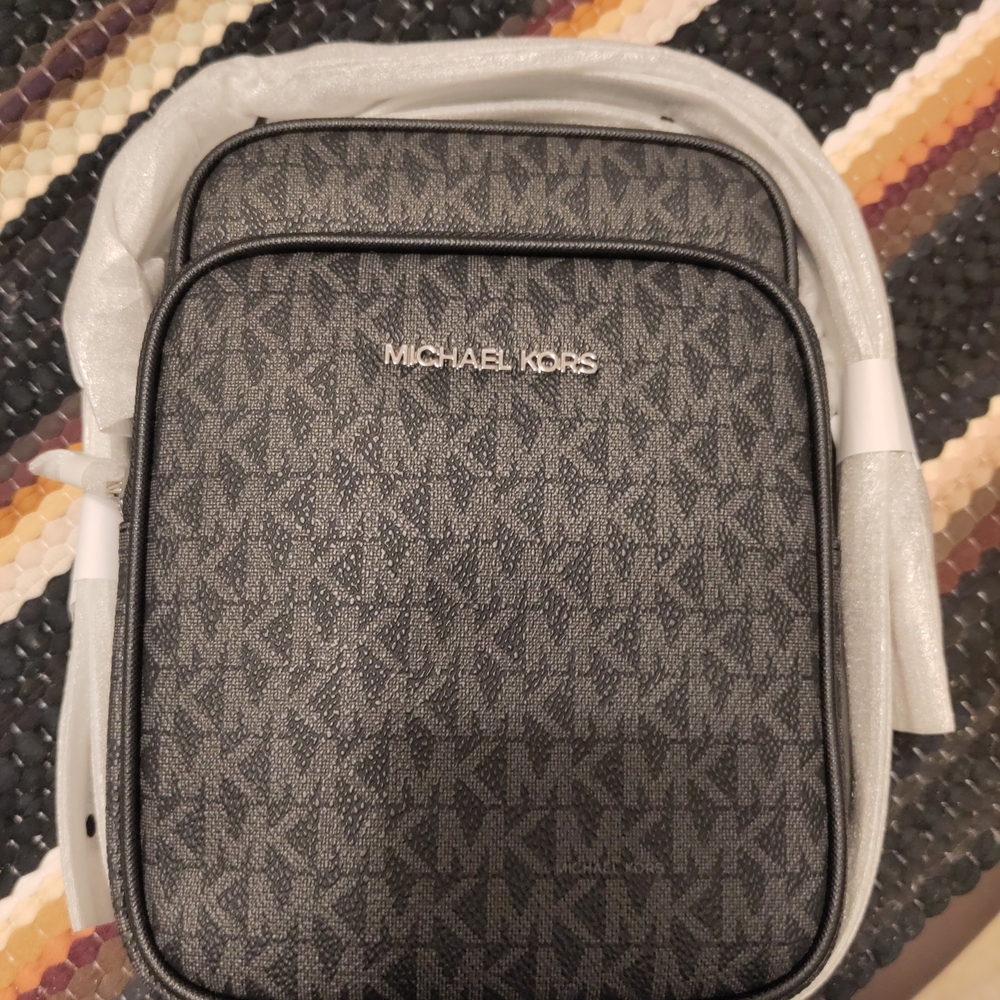 Michael Kors Gray Crossbody Bag